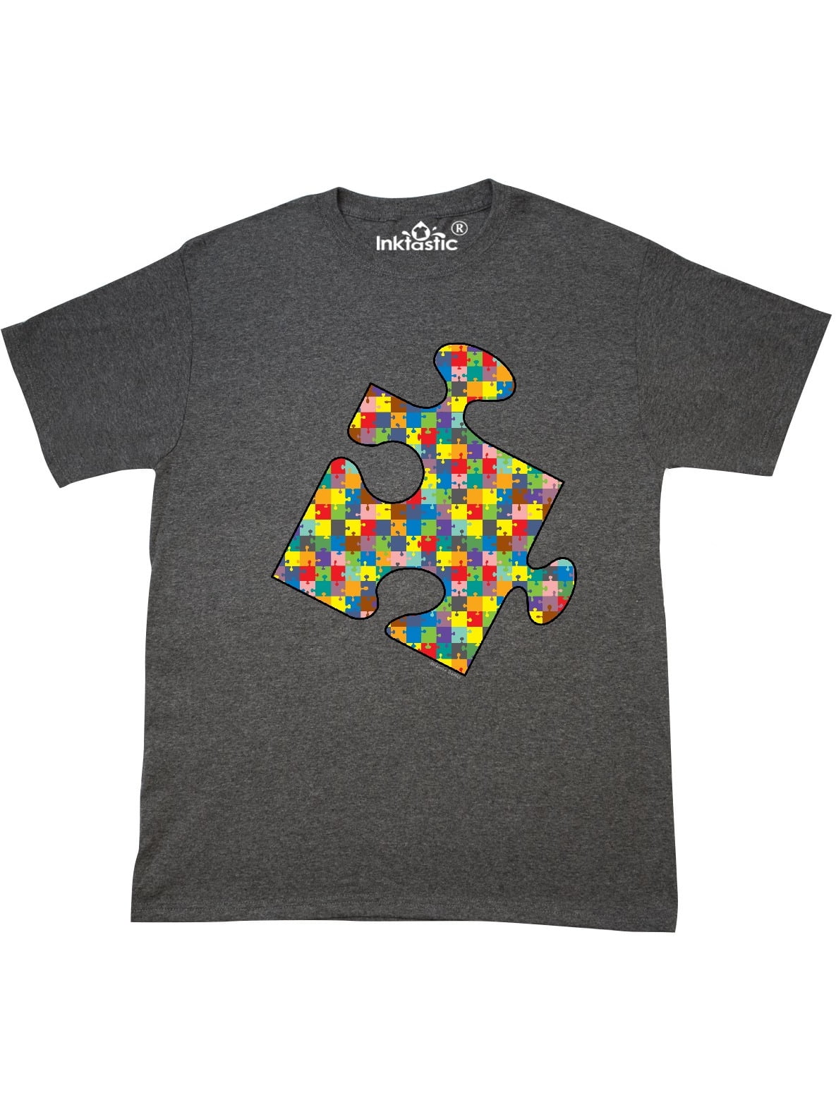 INKtastic Jigsaw Patterned Jigsaw Piece TShirt