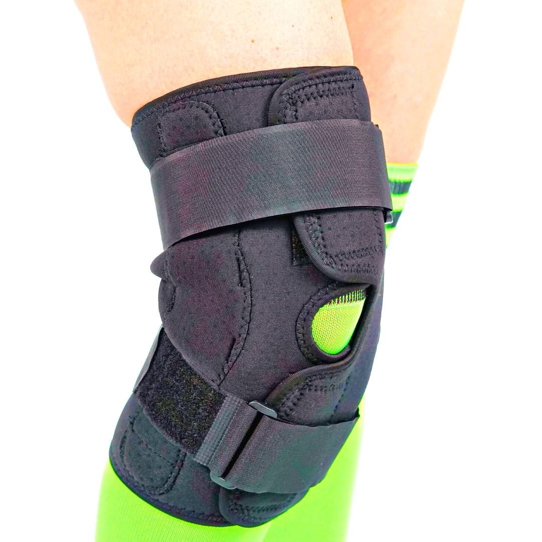 Wrap Around Hinged Knee Brace  Support and Pain Relief 