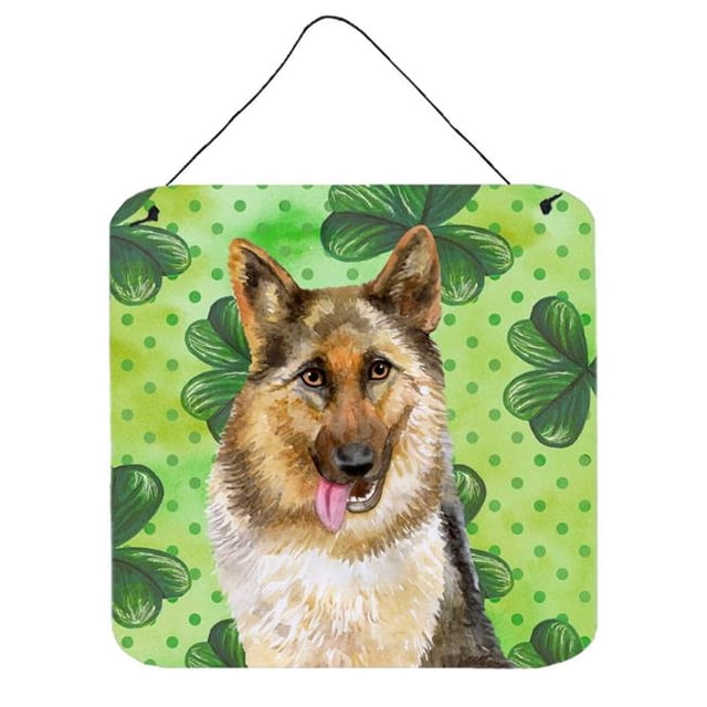 German Shepherd Impressions Murales Ou de Porte St Patricks