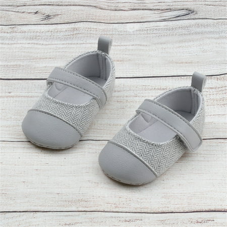 

Entyinea Toddler Kids Baby Girls Cute Canvas First Walk Casual Shoes Toddler Little Kid Big Grey 4