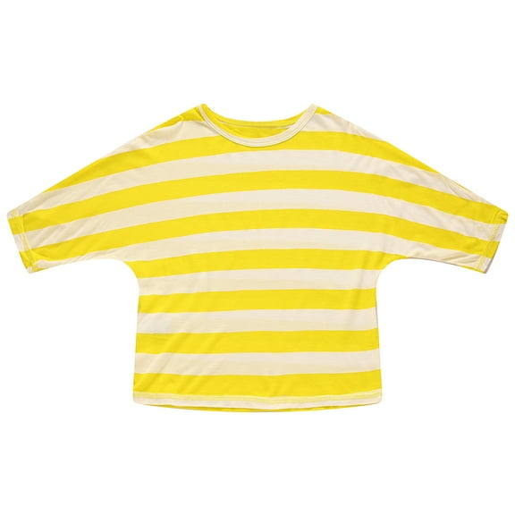 Richie House Girls' Striped Knit Top RH1945