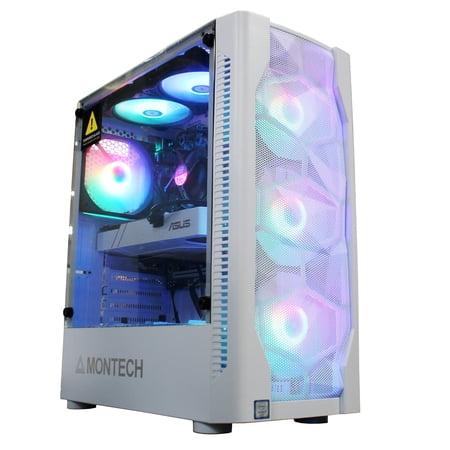 Custom PRC SnowBlade Special Edition Gaming PC Intel Core i7-4770 3.4GHz 16GB DDR3 1TB SSD NVIDIA GeForce GTX 1660 Ti 6GB GDDR6 WiFi 6 BT 5.3 Windows 10 Home