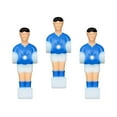 thumbnail image 2 of koolsoo 3Pcs Soccer Table Men Player Foosball Tabletop Accessories Table Player Foosball Blue, 2 of 8