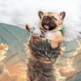 thumbnail image 3 of Disketp Sunshine Cloud Kitten Dog Blanket/Bed Cover for Dogs and Cats,Puppy Essentials-Small, 3 of 8