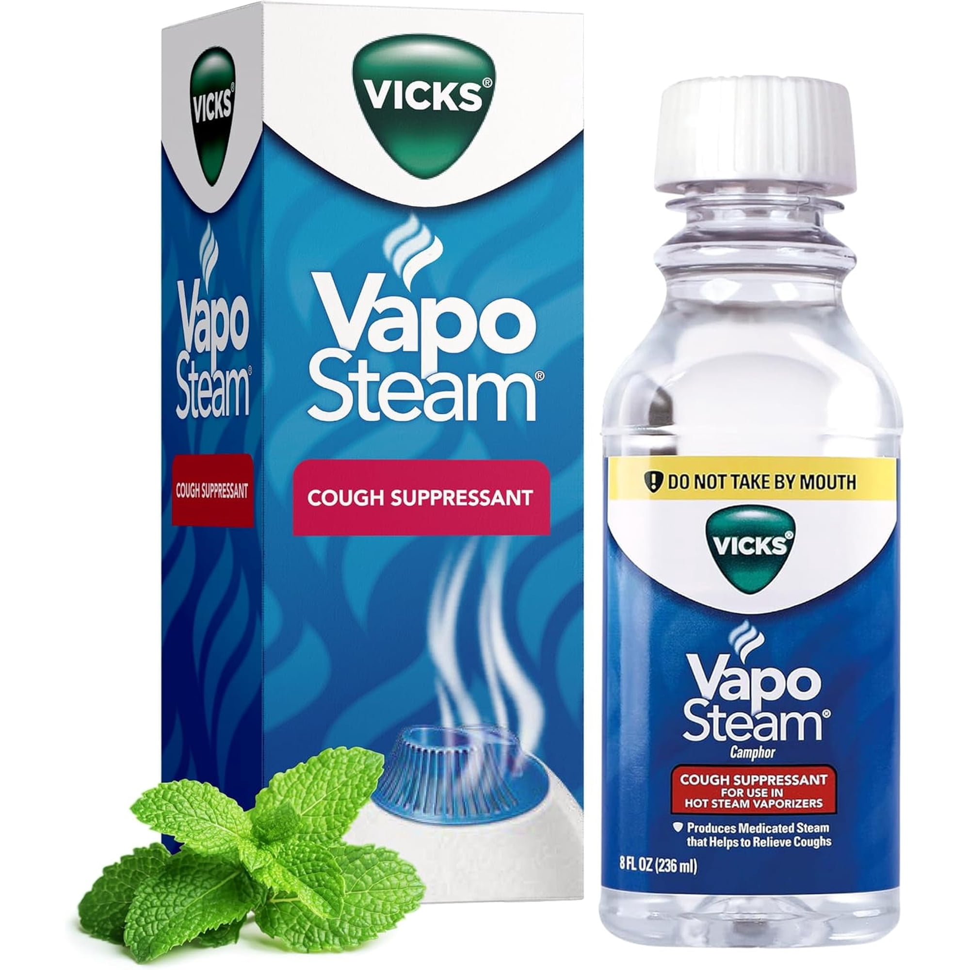 Vicks VapoSteam Cough Suppressant Liquid 8 oz