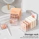 thumbnail image 5 of Organizador de maquillaje Estuche de almacenamiento de cosméticos transparente de 7 rejillas Caja de almacenamiento de maquillaje compacta para mesa de lavado, 5 of 8