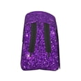 thumbnail image 3 of Disketp Purple Glitter Estuche de Lápices de Doble Capa con Tapa Abatible y Cremallera, Organizador Escolar para Adolescentes y Adultos, 3 of 7