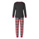 thumbnail image 5 of Pijamas navideños a juego Fiomva para la familia, pijamas estampados bonitos para las vacaciones, ropa de dormir navideña con capucha para parejas/niños, 5 of 8