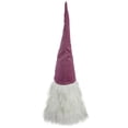 thumbnail image 3 of Northlight Lighted Gnome with Beard and Pointy Hat Christmas Decoration - 17" - Mauve, 3 of 3