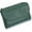 Green, variant on Unisex Pebble Leather Wallet, Short Genuine Leather Purse for Coins and Cards, Multicolor Clutch for Women, Card Holder & Coin Purse