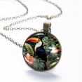 thumbnail image 6 of Toucan Necklace Personalized Custom Photo Round Pendant Adjustable Stainless Steel Necklaces with Gift Box for Men Women Mothers Valentine's Jewelry Gift, 6 of 6