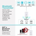 thumbnail image 4 of Transmisor de audio inalámbrico Bluetooth MEE audio Connect Air, 4 of 9