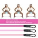 thumbnail image 2 of TPE Resistance Bands Ankle Straps Fitness Set, 2 of 5