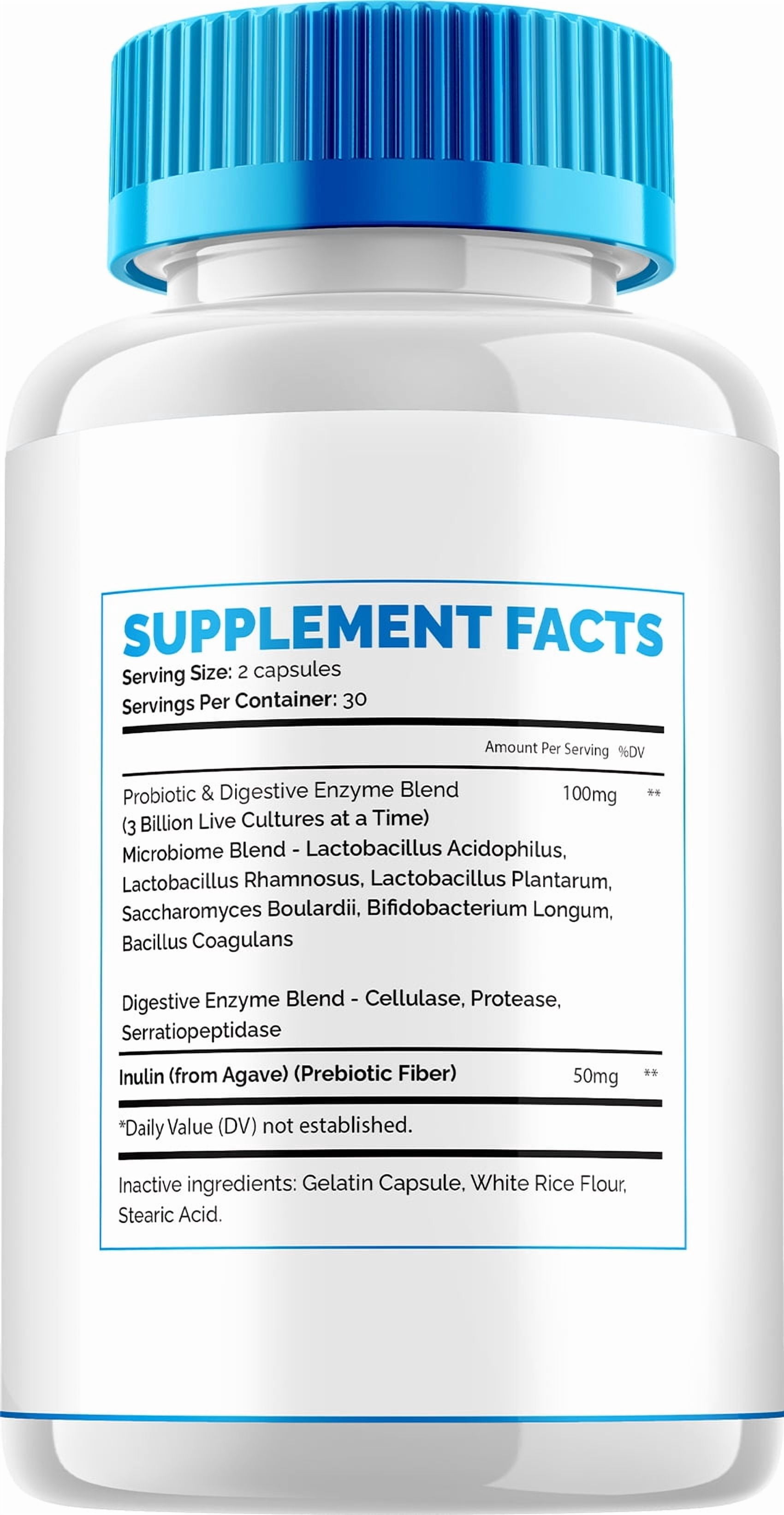 Metabolyn Capsules – Metabolyn Pills Digestive Support, Gut Wellness, 5 Pack, 300 Capsules