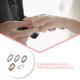 thumbnail image 5 of Guardurnaity Anillo de acero inoxidable, anillos brillantes personalizados, regalo de joyería, accesorio de vestir para fiesta de boda, trabajo Ropa, zapatos y accesorios Miscelánea Plata 4MM, 5 of 6