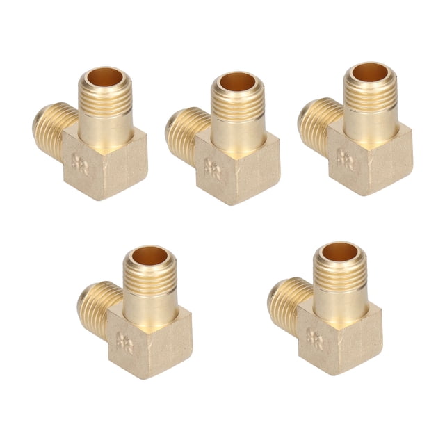 Air Compressors Elbow, Portable Hose Fittings Pneumatic Electrical Accessories For Compressor For Conditioner Brass
