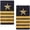 four bars, variant on Yvsxxv 1Pc 2 Bars Merchant Navy Uniform Shoulder Sewing Patch Uniform Accessory