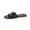Black, variant on Women Sandals Fashion Slide Style with Buckle Strap Comfortable Thick Sole Flat Summer Slides for Women Outdoor Casual Wear Beach Shoes White,8