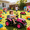 Pink, variant on Kids 12V Electric Ride-On Tractor with Trailer, 2-in-1 Bulldozer Farm Tractor Toy Car with LED Lights, Music & Bluetooth, Parental Remote Control, PP Material for Ages 3–6, Pink