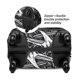 thumbnail image 2 of Balery Vintage Black white Plant skull Funda de equipaje, fundas para maletas, elástica, lavable, protector de maletas, compatible con maletas de 18 a 32 pulgadas-Large, 2 of 7