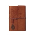 thumbnail image 1 of Leather Writing Journal Notebook Travel Writing Retro Pendants Classic Embossed Vintage Leather Notebook Creative Gifts, 1 of 9