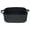 Black, variant on RUIKI Black Cotton Rope Storage Basket with Handles, Rectangular Toy Organizer Bin, 1 Pack
