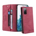 thumbnail image 1 of Galaxy S20 FE Case Wallet, PU Leather RFID Blocking Flip Kickstand Credit Cards Holder Shockproof Protective Wallet Case Folio Cover for Samsung Galaxy S20 FE/ Galaxy S20 Lite 6.5" - Red, 1 of 6