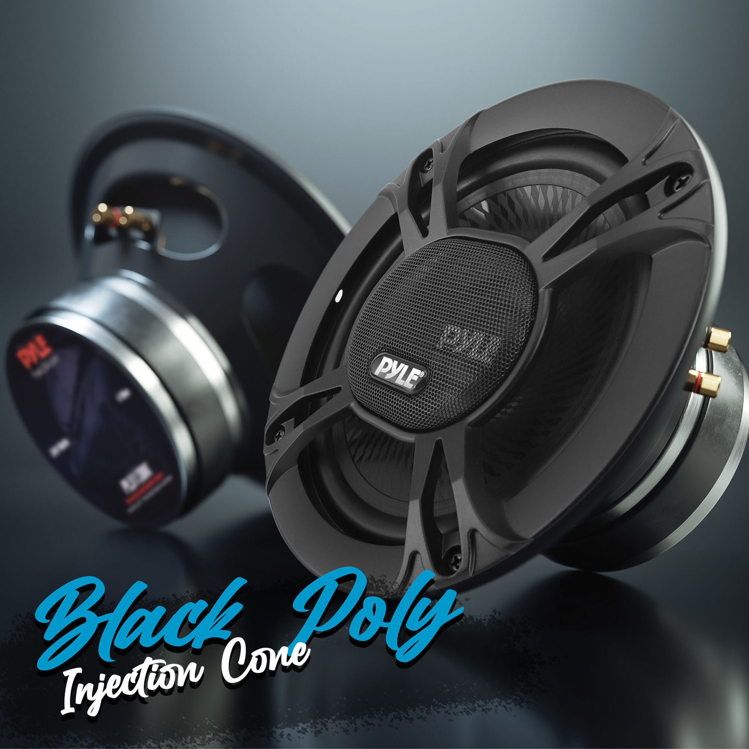 Pyle 2-Way Universal Car Stereo Speakers-120W 3.5 Inch Coaxial Loud Pro Audio Car Speaker (Black) - image 5 of 7