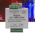 thumbnail image 4 of Noref DC12-24V 24A RGBW Signal Amplifier 4 Channel Output Circuit Aluminum Shell LED Strip Controller,RGBW Amplifier, RGBW Amplifiers, 4 of 8