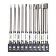 thumbnail image 3 of 1/4Inch Screwdriver Bit Set Magnetic The Cross Hexagonal for Torx With Bit Holder B, 3 of 10