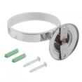 thumbnail image 3 of Escobilla de baño de pared de acero inoxidable con soporte, 3 of 11