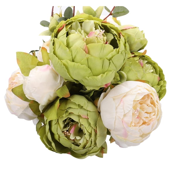 Decoración vintage de seda de peonía con flores artificiales Duovlo Duovlo NA
