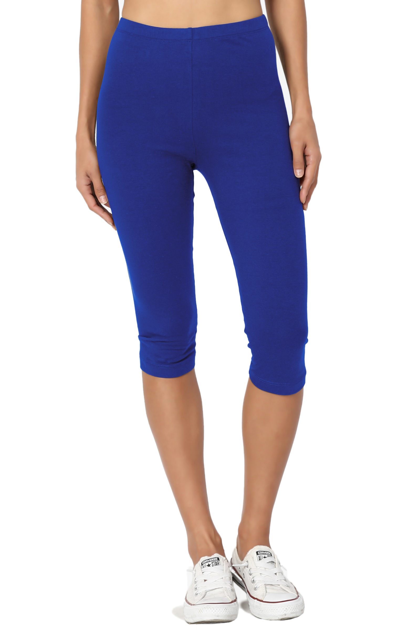 Below Knee Length Capri Leggings 