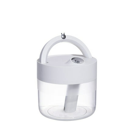 

Ultrasonic Air Humidifier with Lamp Mist Maker Aroma Oil White