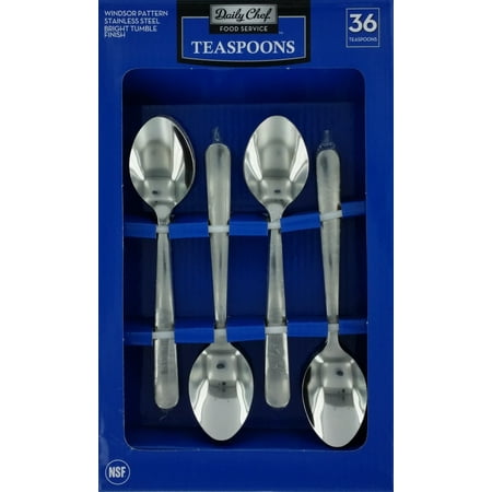 Manor Teaspoon - Daily Chef Teaspoons, 36 Pc