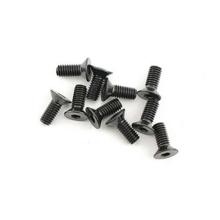 

HobbyStar Steel Flat Head Screw M4X6 Black 10PC