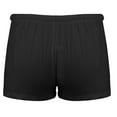 thumbnail image 5 of FUNUONY Hot Sale!! Women's Casual Shorts Loose Comfy Elastic Waist Shorts Summer Pull On Short with Pockets Basic Striped Elastic Casual Shorts Girls Loose Fitting Slacks Black L, 5 of 8