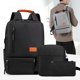 thumbnail image 4 of Yhmxh Nueva mochila de negocios, conjunto de tres piezas, bolso de tela para computadora de gran capacidad, nueva mochila reductora de carga para estudiantes universitarios., 4 of 6