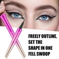 thumbnail image 3 of Kokovifyves Women's Beauty and Makeup Rose Tube Liquid Eyeliner Pen And-udge Eyeliner, 3 of 9