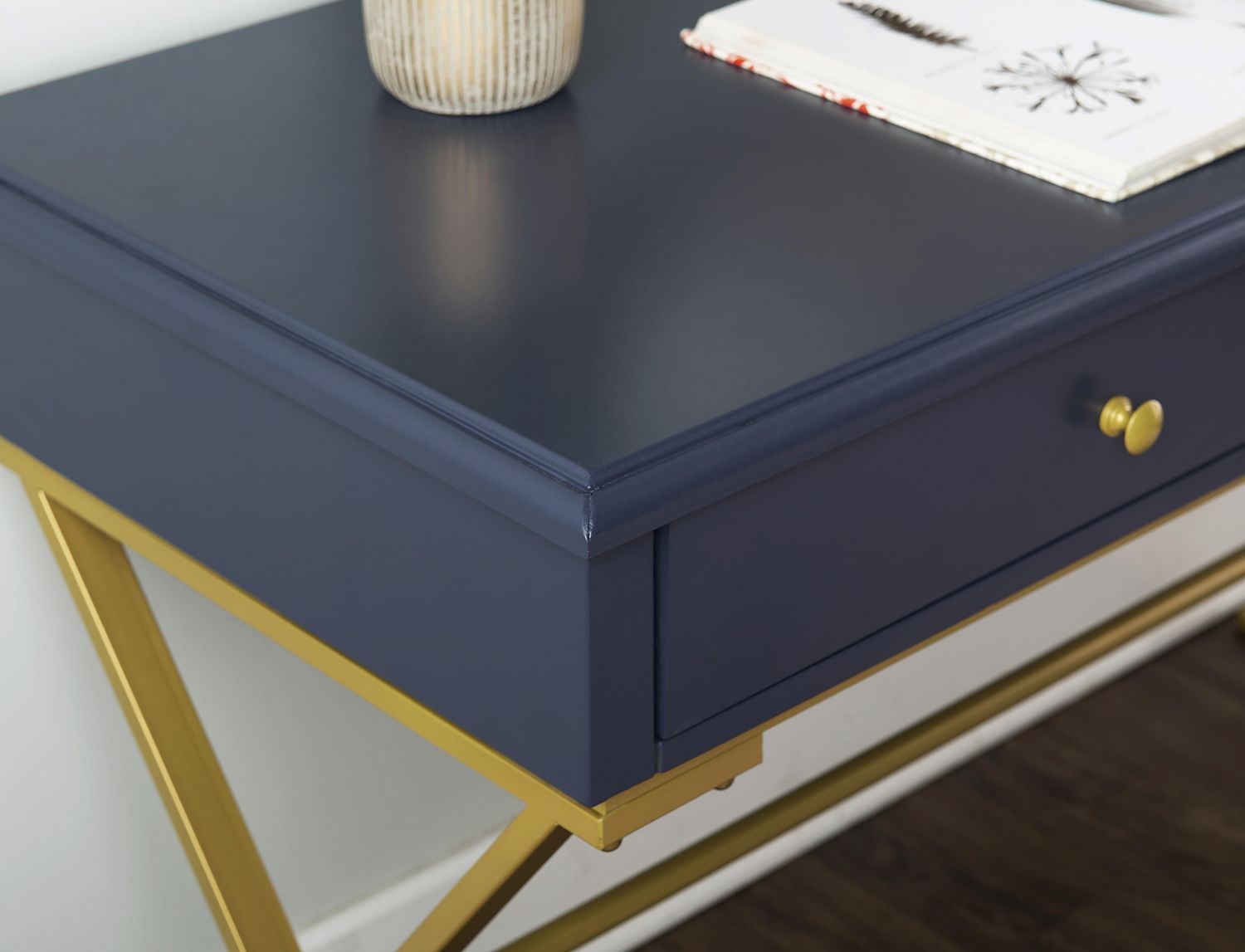 Bureau de Campagne Parker Bleu et Or