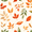 Beige Autumn Leaves, variant on Yayeee Napkin Holder for Table Kitchen Paper Tissue Organization, Yellow Autumn Leaves