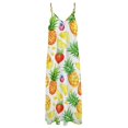 thumbnail image 4 of Lunarable Pineapple Sleeveless Dress for Women Clothing Female Women's Summer Skirt, 4 of 7