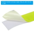 thumbnail image 4 of Uxcell Reflective Tape, 4" x 17 Ft Waterproof High Visibility Warning Safety Tape, Fluorescent Yellow, 4 of 6
