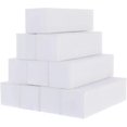 thumbnail image 1 of 10-Pack White Nail Buffing Blocks for Salon Manicure and Pedicure Use, 1 of 4