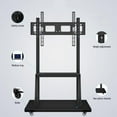 thumbnail image 5 of JYXOIHUB Mobile TV Stand Adjustable Rolling TV Cart for 32-70" Screens up to 176 Lbs for Living Room And Office, 5 of 7
