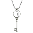 thumbnail image 1 of Chinese character component dao Pendentif Vintage Collier Argent Bijoux Clés, 1 of 3