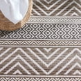 thumbnail image 5 of Safavieh Havana Timothy Geometric Indoor/Outdoor Area Rug, Light Brown/Black, 5'5" x 7'7", 5 of 10