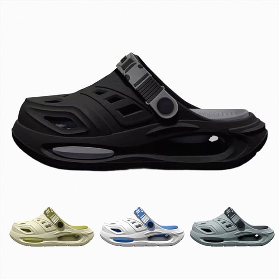 Clogs for Women and Men Garden Shoes with Arch Support Unisex Comfortable Slip on Sandals with Removable Cushion Footbed White Size 10