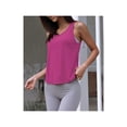 thumbnail image 2 of Womens Summer Workout Tops Sexy Backless Yoga Shirts Open Back Activewear Running Sports Gym Quick Dry Tank Tops, 2 of 6