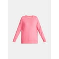 thumbnail image 5 of Time and Tru Women's Hacci Knit Tee with Long Sleeves, Sizes XS-XXXL, 5 of 5